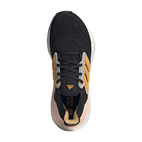 adidas Ultraboost 22 - Carbon/Flash Orange/Ecru Tint