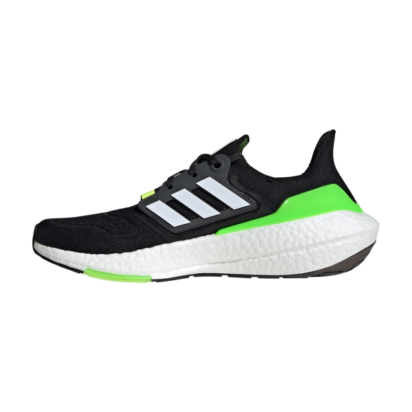adidas Ultraboost 22 - Core Black/Cloud White/Solar Green