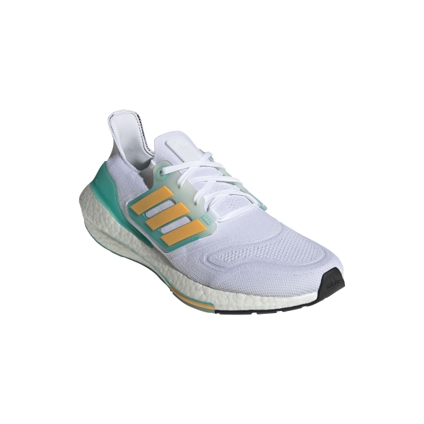 adidas Ultraboost 22 - Ftwr White/Flash Orange/Mint Rush