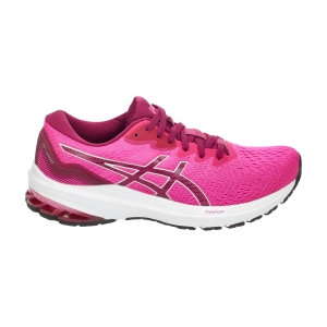 Woman's Structured Running Shoes Asics GT 1000 11  Dried Berry/Pink Glo 1012B197600