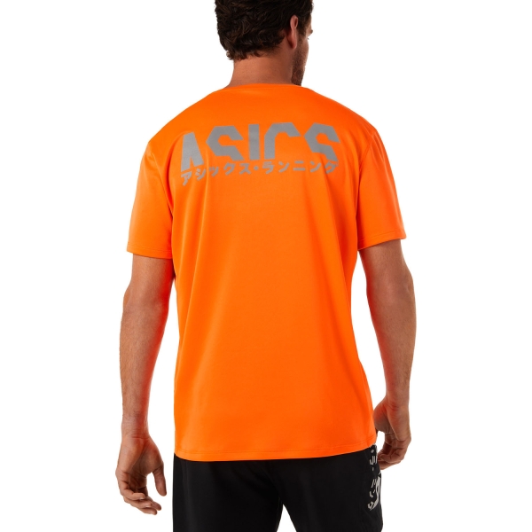 Asics Katakana Maglietta - Shocking Orange