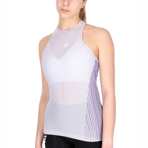 Top Running Mujer Compressport Performance Top  Orchid Petal/Purple AW00095B365