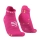 Compressport Pro Racing V4.0 Ultralight Logo Socks - Fluo Pink/Primerose