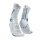 Compressport Pro Racing V4.0 Trail Socks - White/Fjord Blue