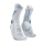 Compressport Pro Racing V4.0 Trail Calze - White/Fjord Blue