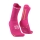 Compressport Pro Racing V4.0 Ultralight Calze - Fluo Pink/Primerose