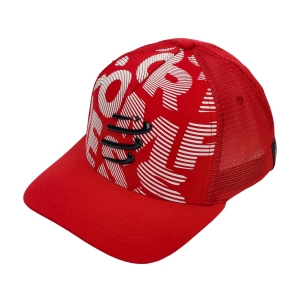 Hats & Visors Compressport Trucker Cap  Red/White CU00008B303