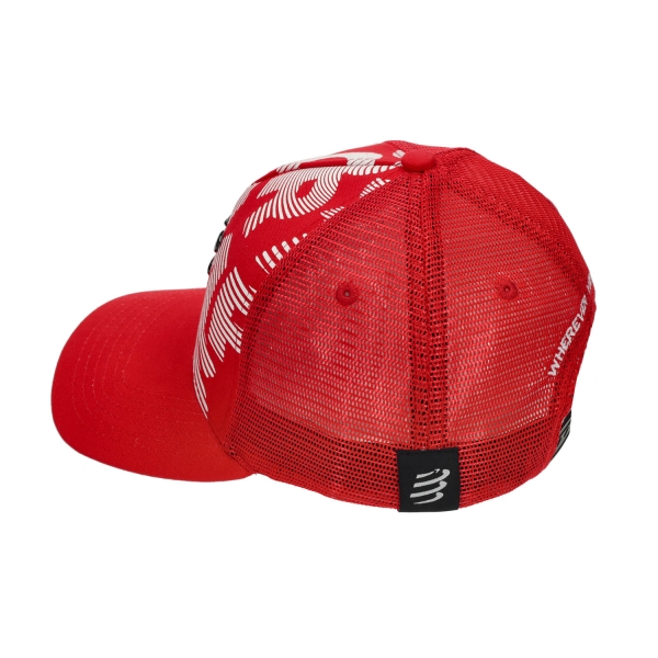 Compressport Trucker Gorra - Red/White