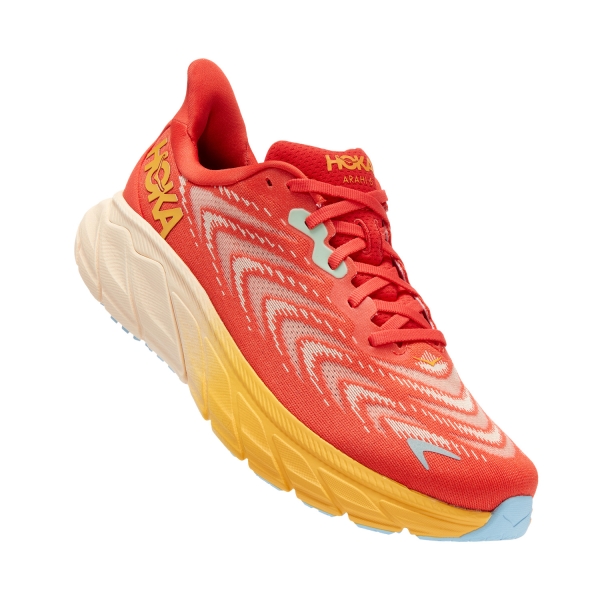 Hoka Arahi 6 - Fiesta/Amber Yellow