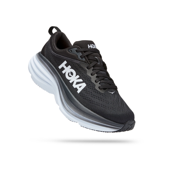 Hoka Bondi 8 - Black/White