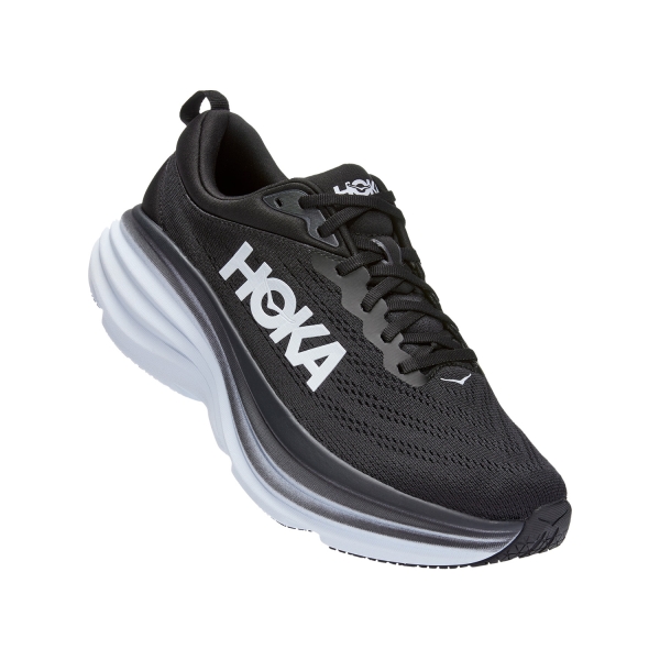 Hoka Bondi 8 - Black/White