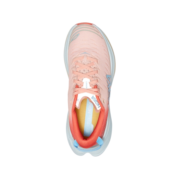 Hoka Bondi X - Camellia/Peach Parfait
