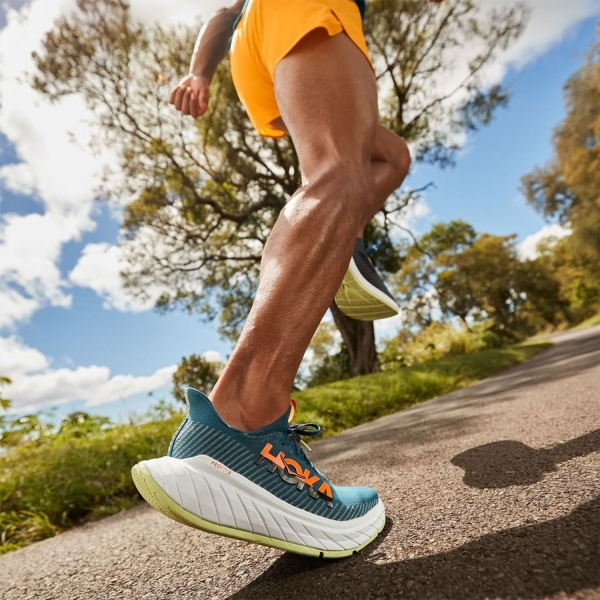 Hoka Carbon X 3 - Blue/Coral Black