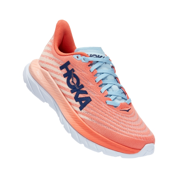 Hoka Mach 5 - Camellia/Peach Parfait