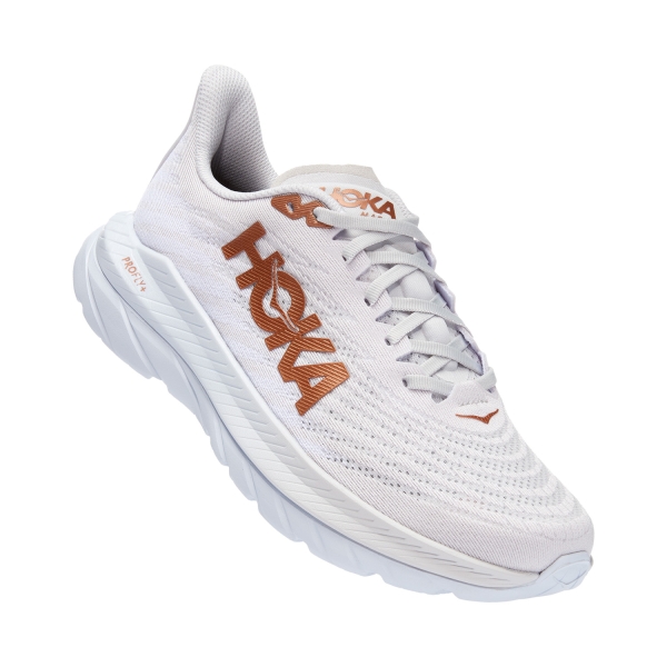 Hoka Mach 5 - White/Copper