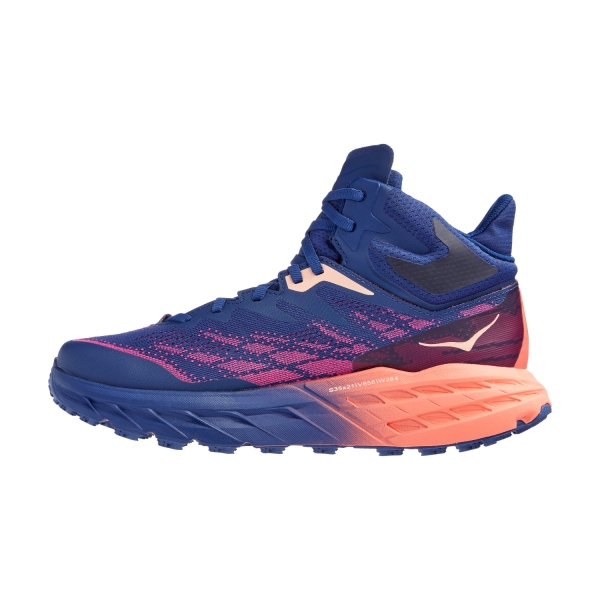 Hoka Speedgoat 5 Mid GTX - Bellwether Blue/Camellia