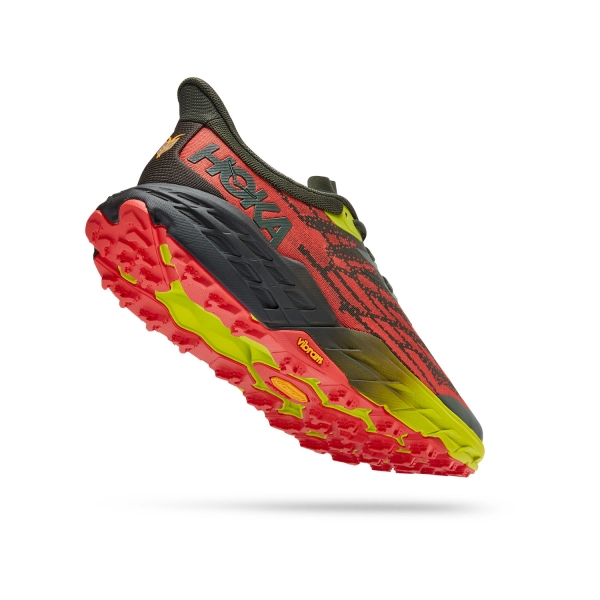 Hoka Speedgoat 5 - Thyme/Fiesta