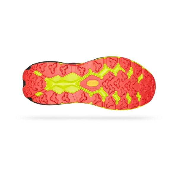 Hoka Speedgoat 5 Wide - Thyme/Fiesta