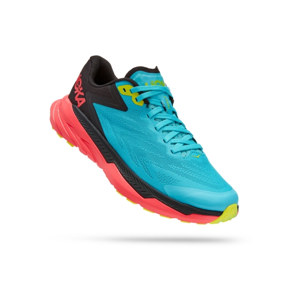Hoka Zinal - Scuba Blue/Diva Pink