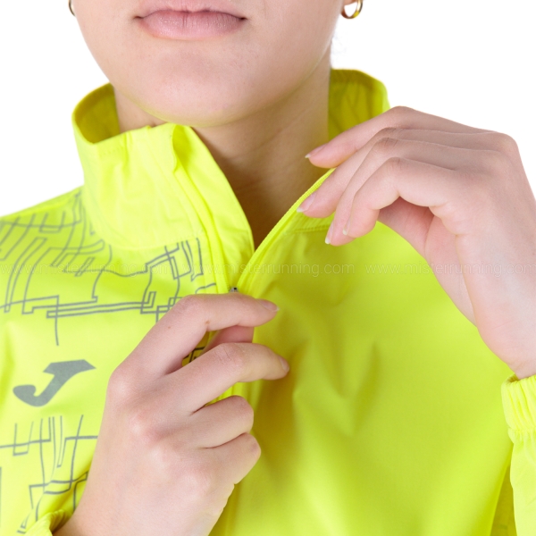 Joma Elite VIII Logo Giacca - Yellow Fluor