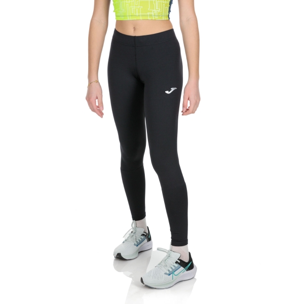 Women's Running Tights Joma Olimpia Tights  Black 900447.100