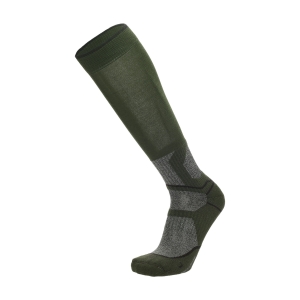 Running Socks Mico Coolmax Medium Weight Socks  Verde CA 3057 006