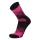 Mico Extra Dry Outlast Light Weight Calcetines - Nero/Fucsia Fluo