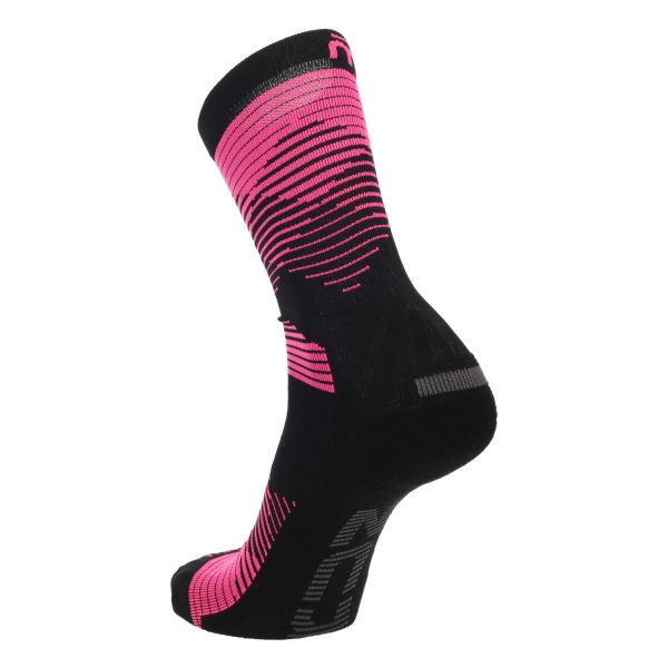 Mico Extra Dry Outlast Light Weight Calze - Nero/Fucsia Fluo