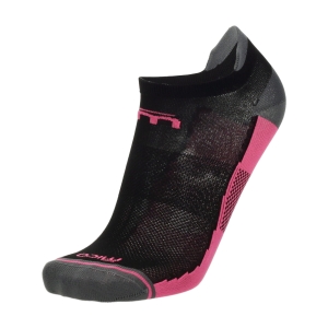 Calcetines Running Mico XPerformance Protech XLight Weight Calcetines Mujer  Nero/Fucsia CA 1279 007