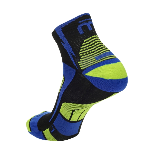 Mico X-Static Light Weight Odor Zero Calcetines - Nero/Azzurro