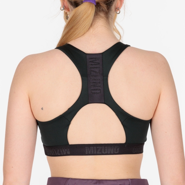 Mizuno Alpha Graphic Sports Bra - Grape Wine