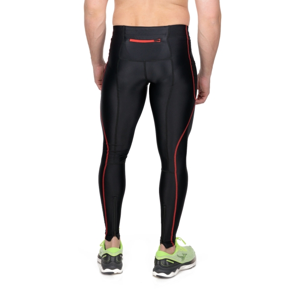 Mizuno BG3000 Tights - Black/Red