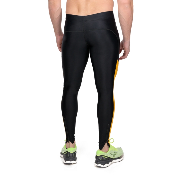 Mizuno Core Tights - Black/Racing Yellow