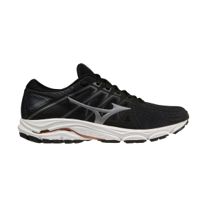 Men's Structured Running Shoes Mizuno Wave Equate 6  Ebony/Silver/Orange Copper J1GC224804