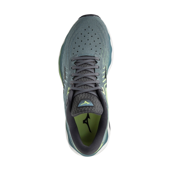 Mizuno Wave Horizon 6 - Smoke Blue/Ebony/Neo Lime