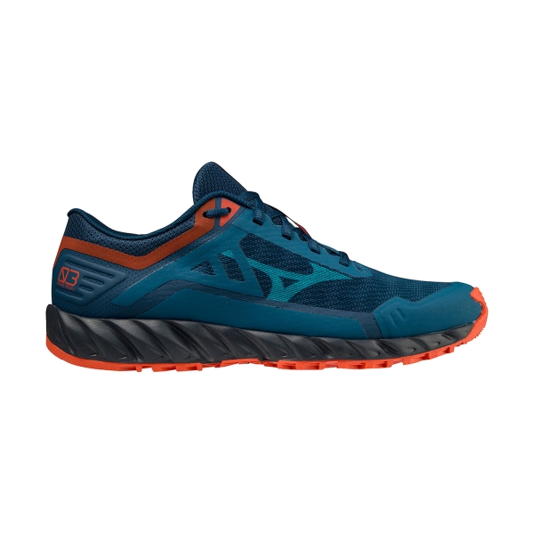 Men's Trail Running Shoes Mizuno Wave Ibuki 3  Gibraltar Sea/Algiers Blue/Grenadine J1GJ207318