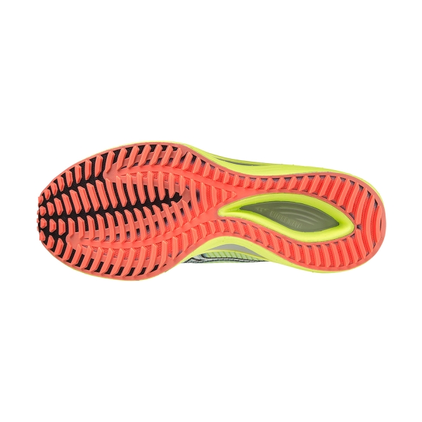 Mizuno Wave Rebellion - Neo Lime/White/Neon Flame