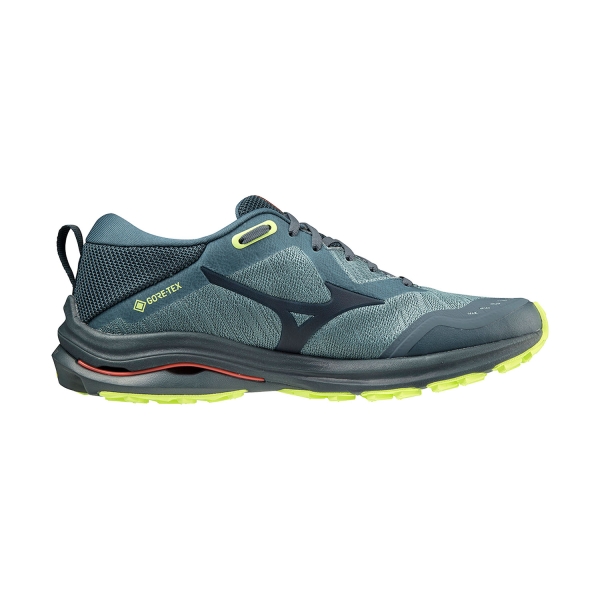 Mizuno Wave Rider GTX - Orion Blue/Neo Lime
