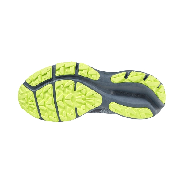 Mizuno Wave Rider GTX - Vintage Indigo/Neo Lime