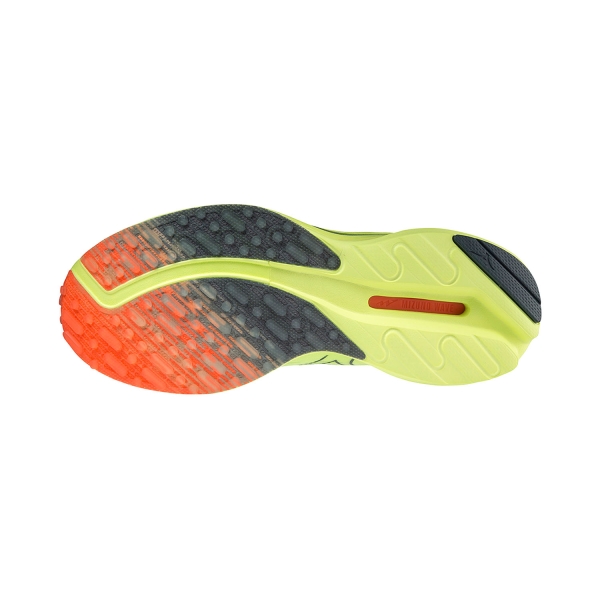 Mizuno Wave Rider Neo 2 - Neo Lime/Orion Blue/Neon Flame