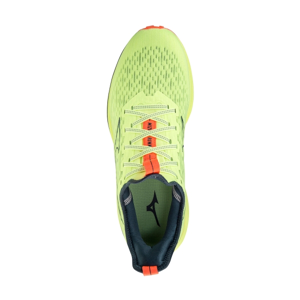 Mizuno Wave Rider Neo 2 - Neo Lime/Orion Blue/Neon Flame