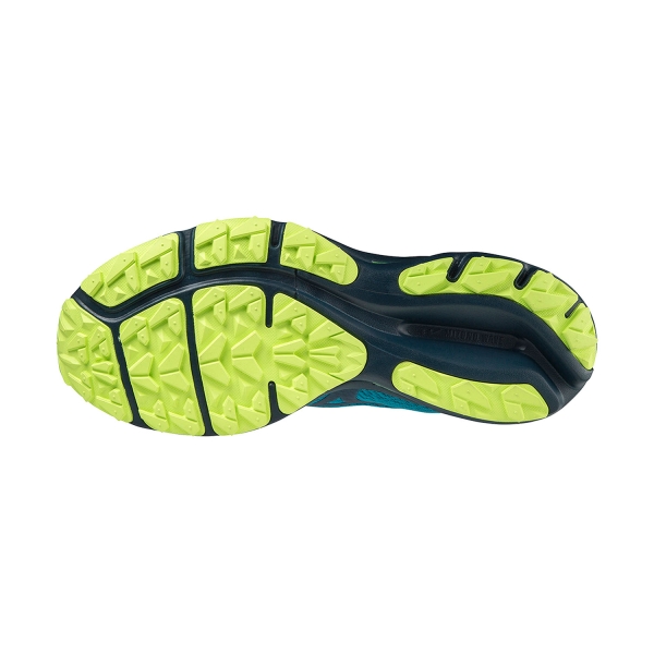 Mizuno Wave Rider TT - Algiers Blue/Gibraltar Sea/Neo Lime