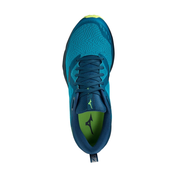 Mizuno Wave Rider TT - Algiers Blue/Gibraltar Sea/Neo Lime