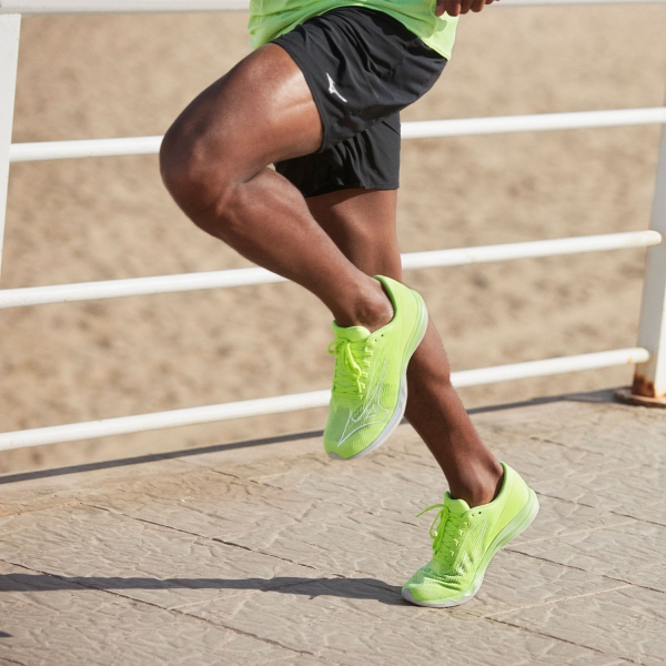 Mizuno Wave Shadow 5 - Neo Lime/White/Nimbus Cloud