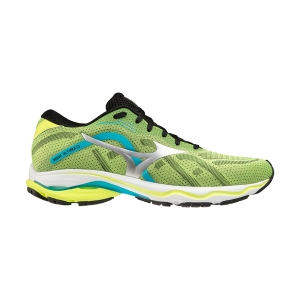 Men's Neutral Running Shoes Mizuno Wave Ultima 13  Safety Yellow/Silver/Peacock Blue J1GC221806