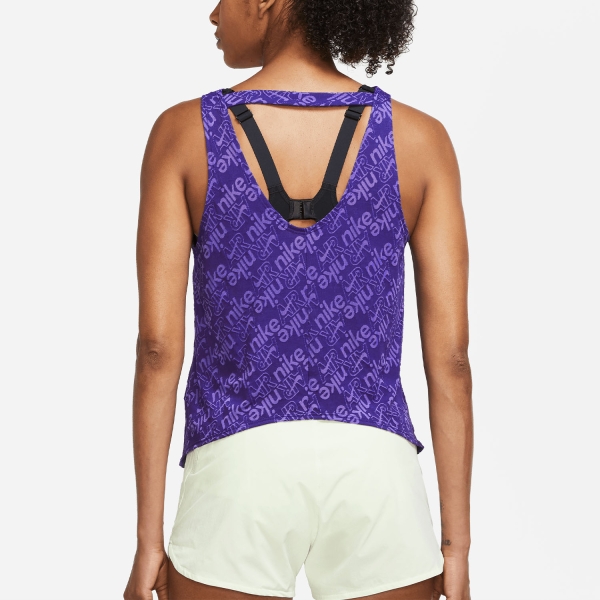 Nike Air Dri-FIT Print Tank - Court Purple/Irf