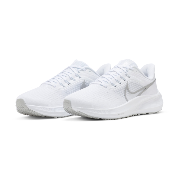 Nike Air Zoom Pegasus 39 - White/Metallic Silver/Pure Platinum