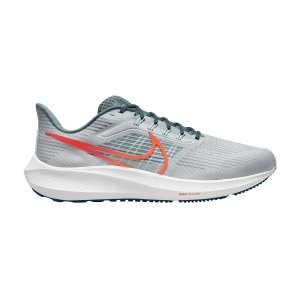 Men's Neutral Running Shoes Nike Air Zoom Pegasus 39 Extra Wide  Pure Platinum/Total Orange/Mineral Slate DM0174003
