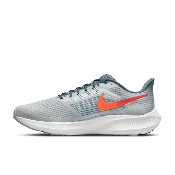 Nike Air Zoom Pegasus 39 Extra Wide - Pure Platinum/Total Orange/Mineral Slate