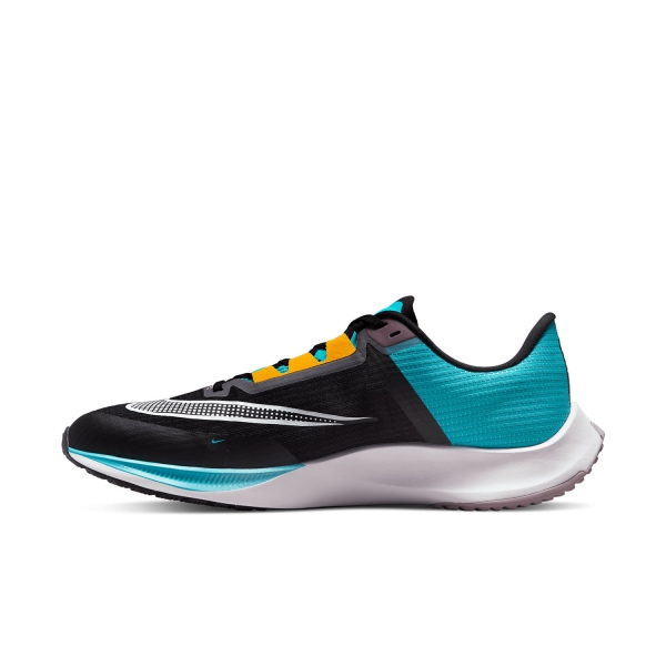 Nike Air Zoom Rival Fly 3 - Black/White/Chlorine Blue/Dark Sulfur